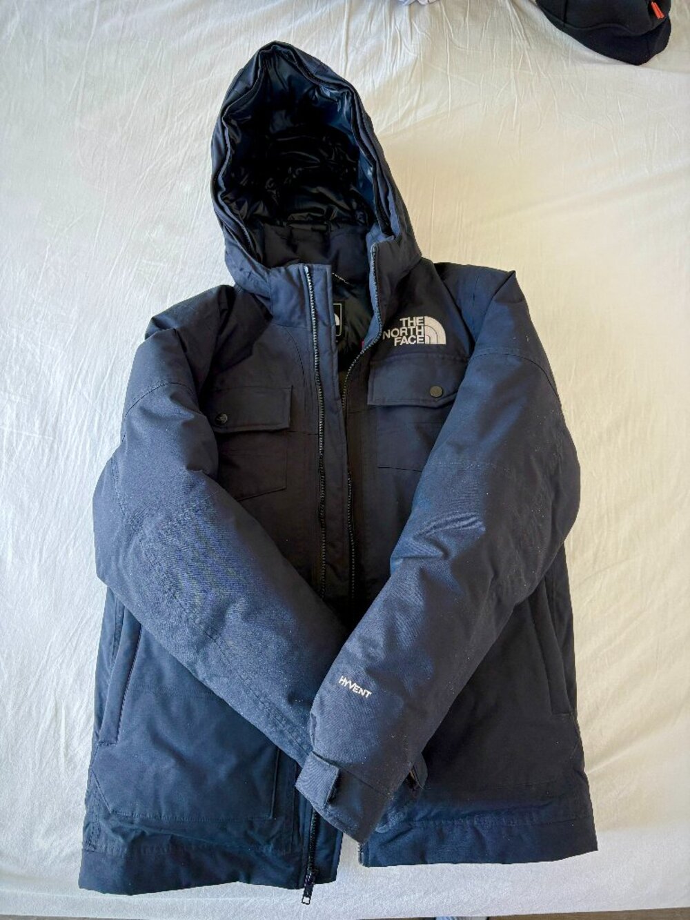 The North Face HyVent Goose Down Winter Jacket - Men’s Small